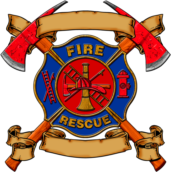 Firefighter Clipart (600x600), Png Download