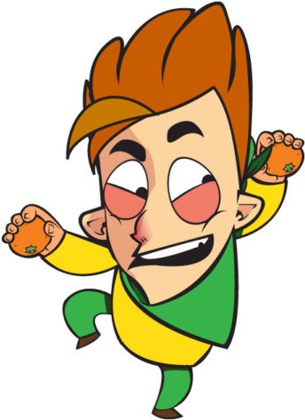 Oranges Clipart Shooting Star - Cartoon - Png Download (720x566), Png Download