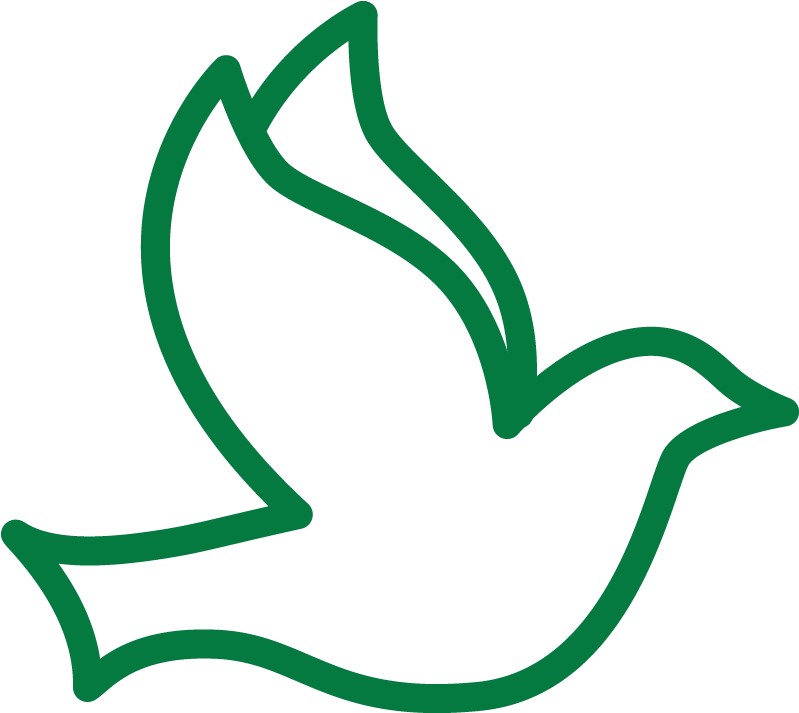 Dove Icon - Holy Spirit Transparent Dove Icon Clipart (1000x1000), Png Download