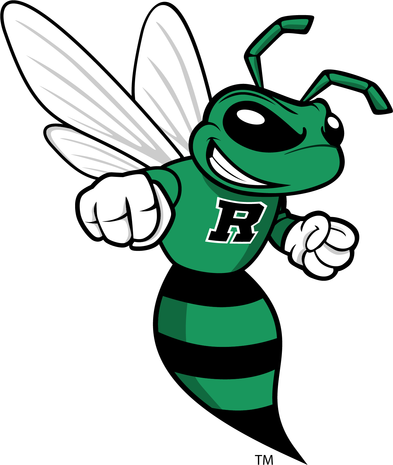 Roswell High School Hornets Clipart (1375x1641), Png Download