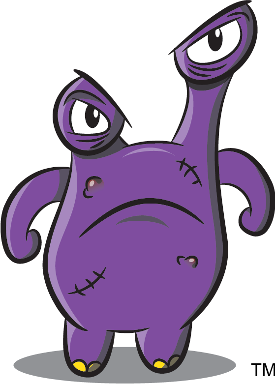 Fear Monster Clipart (559x781), Png Download