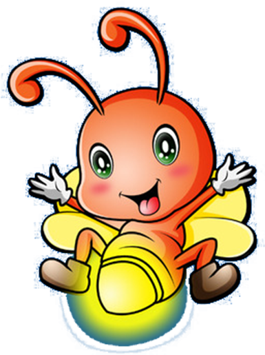 Firefly Cartoon Clipart - Png Download (600x617), Png Download