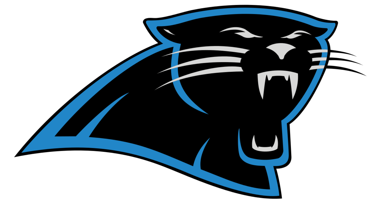 Panther Clipart Paradise - Carolina Panthers Clipart - Png Download (1200x653), Png Download