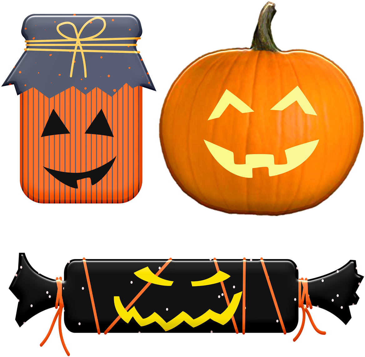 Halloween Clipart (1280x1280), Png Download