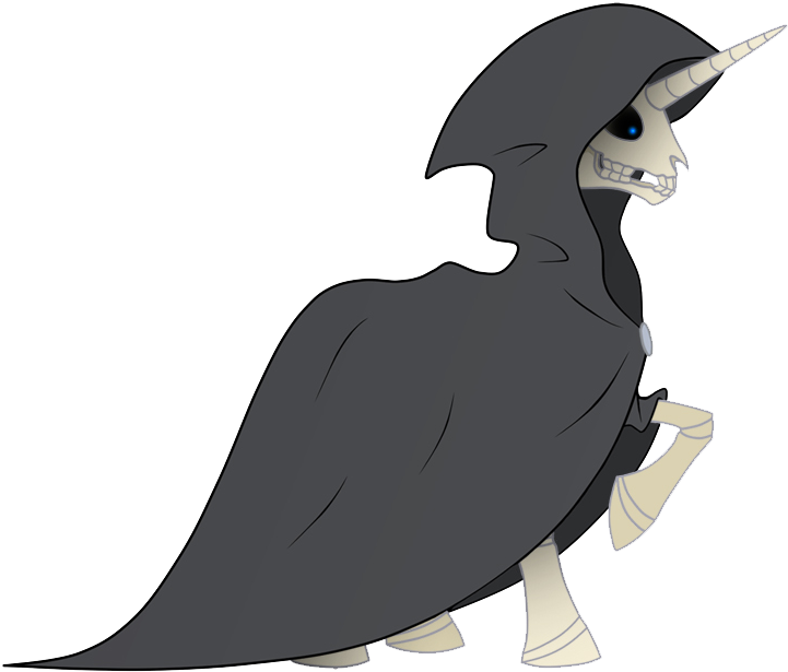Transparent Grim Reaper Clipart - Grim Reaper As A Mlp - Png Download (721x615), Png Download
