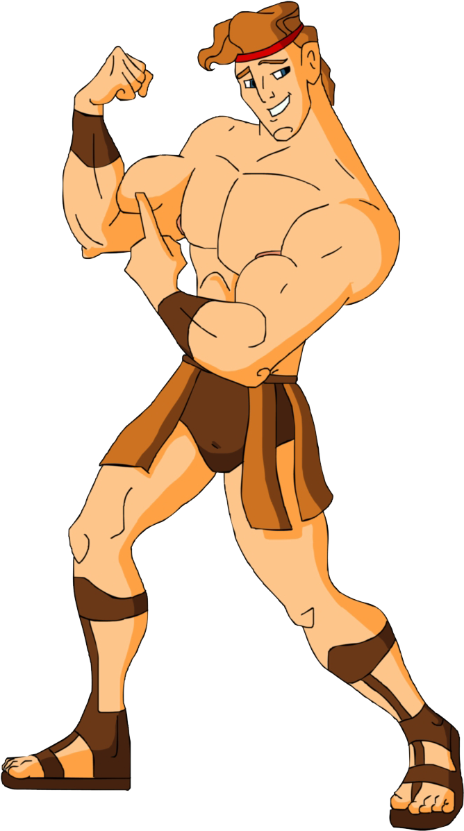 Hercules Png Photo - Hercules Shirtless Clipart (920x1276), Png Download