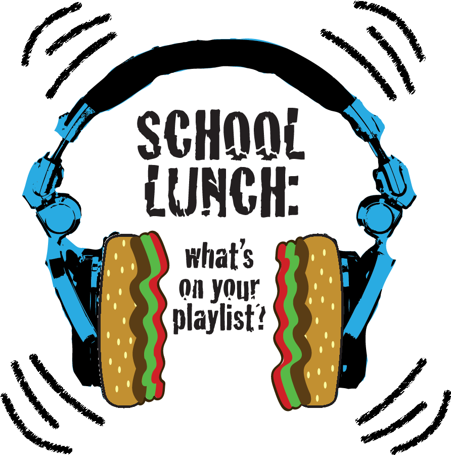 National School Lunch Week 2019 Headphones Graphic - School Lunch What's On Your Playlist Clipart (963x970), Png Download