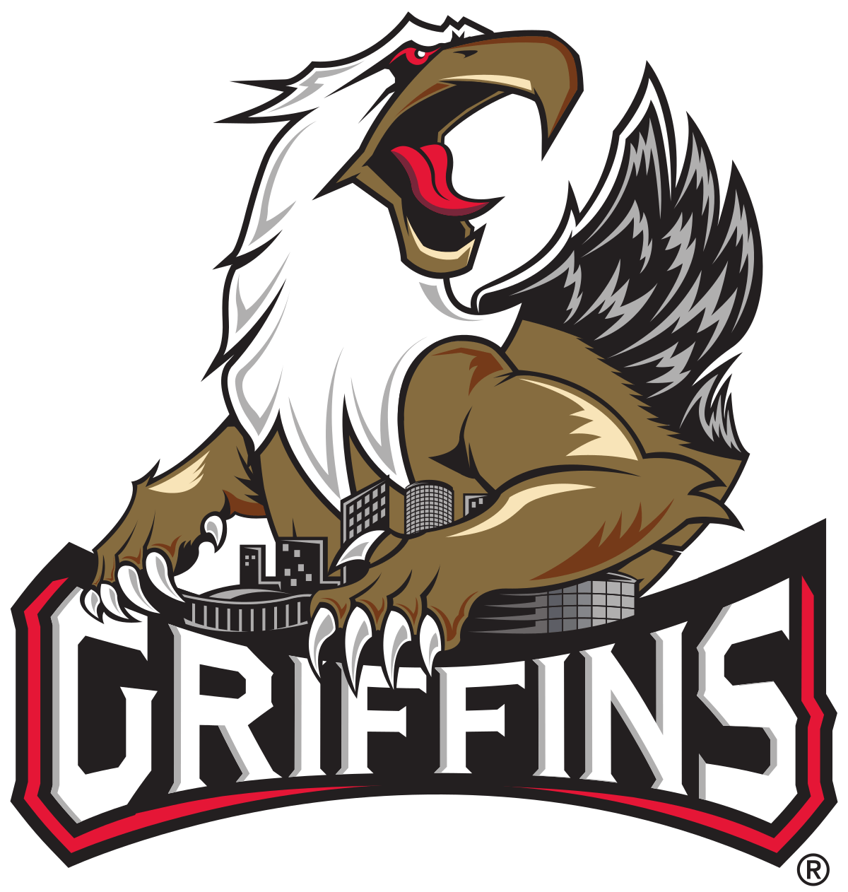 Grand Rapids Griffins Logo Clipart (1200x1262), Png Download