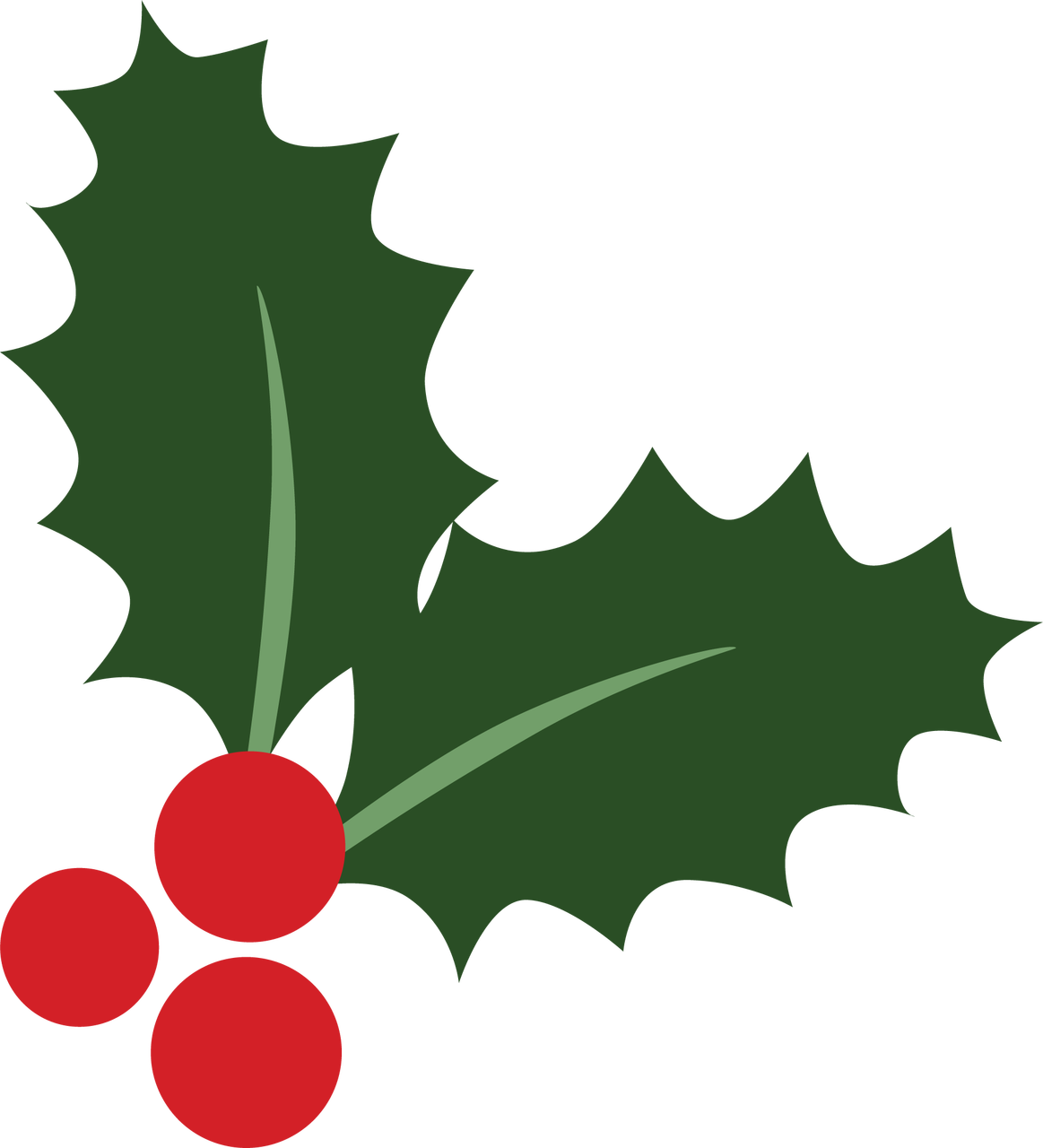 Download Holly Berries Holly And Berries Png Clipart (5461784