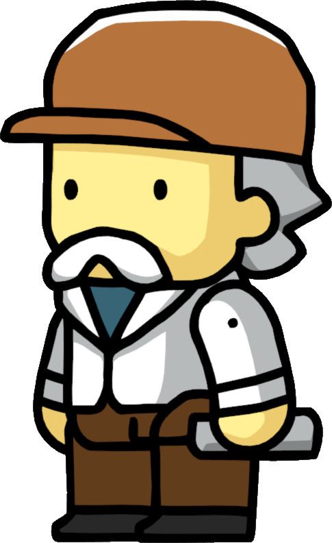 Scribblenauts Locksmith - Scribblenauts Clipart (485x792), Png Download