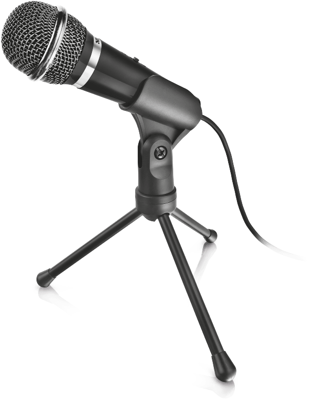 Microfono Modelo Starzz Marca Trust - Mikrofon Trust Clipart (609x791), Png Download