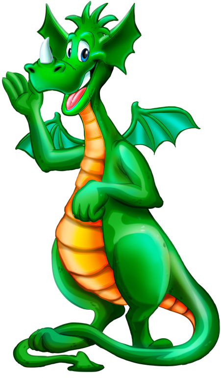 Dragon Provided By Kids Castle Burbank, Ca 91504 - Dragon Kids Clipart (467x768), Png Download