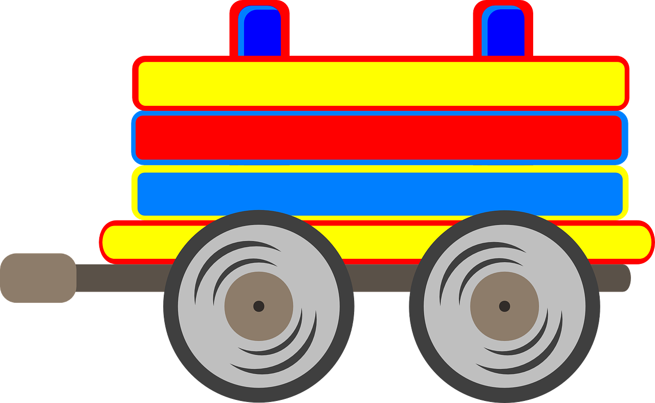 Train Carriages Clipart - Png Download (1280x788), Png Download