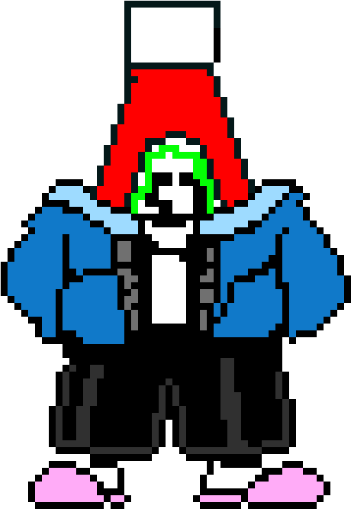Undertale Sans Transparent Clipart (550x760), Png Download