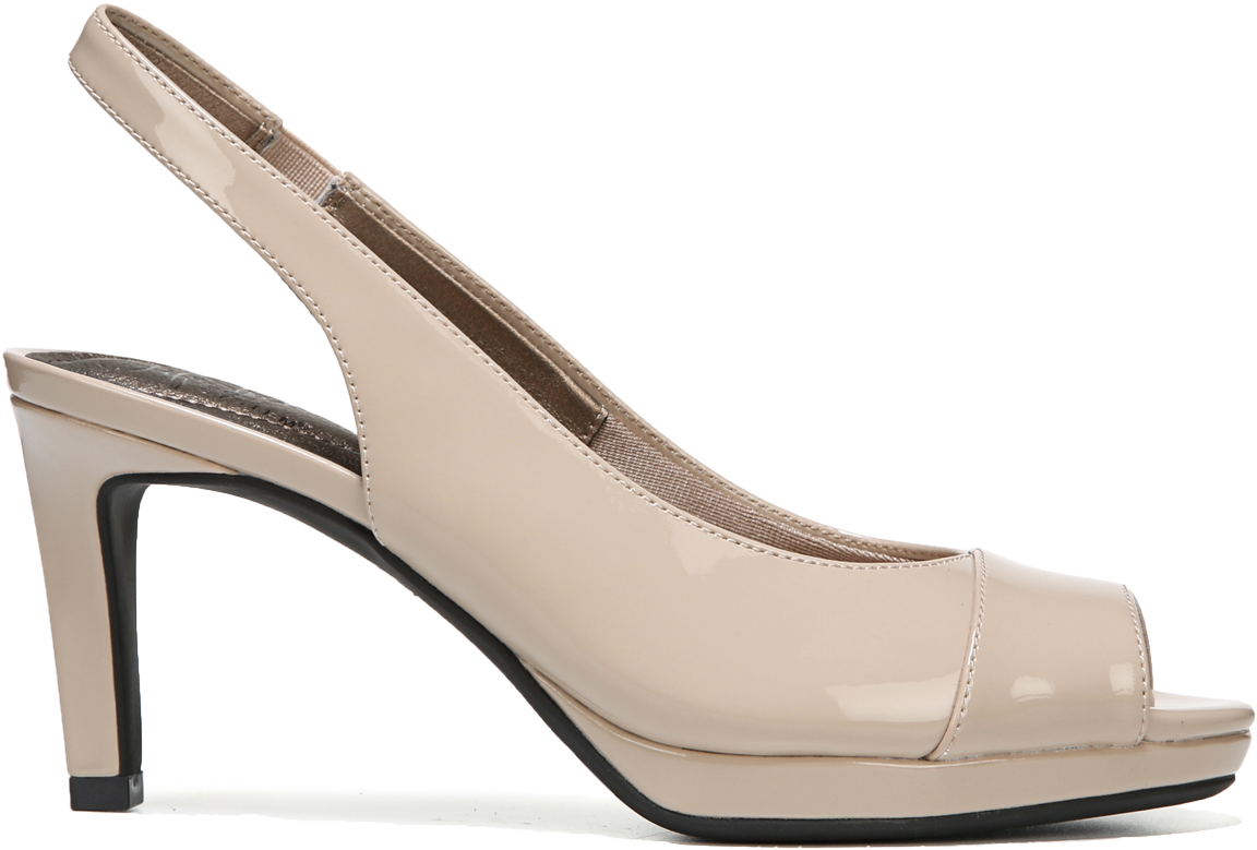 Satin Sandal Transparent Png Png Icons - Basic Pump Clipart (1200x1200), Png Download