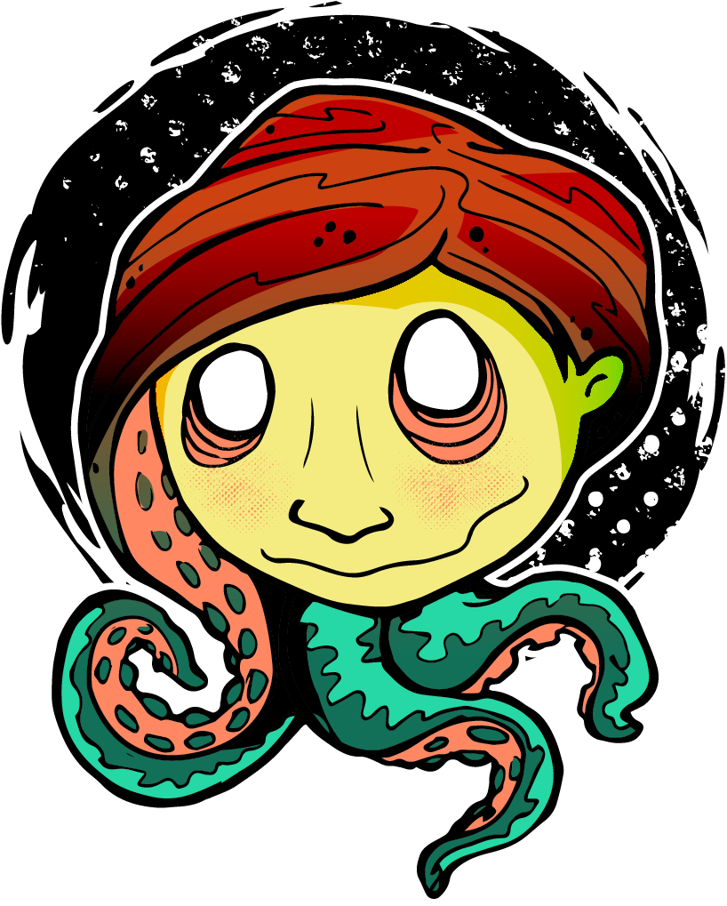 Octopus Clipart Busy - Illustration - Png Download (1067x1068), Png Download