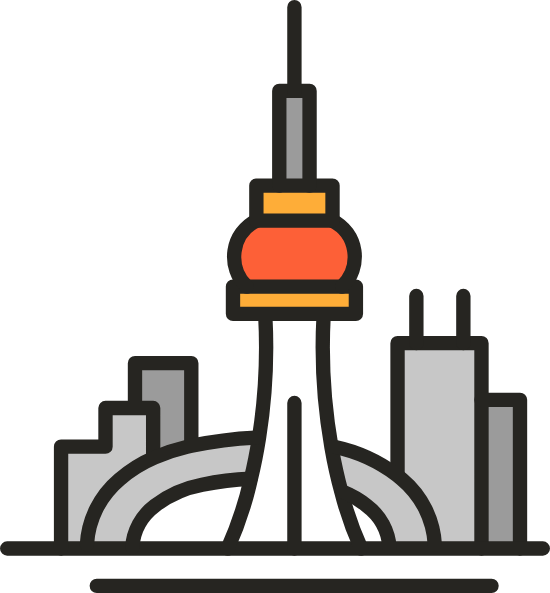 Toronto Clipart (550x593), Png Download