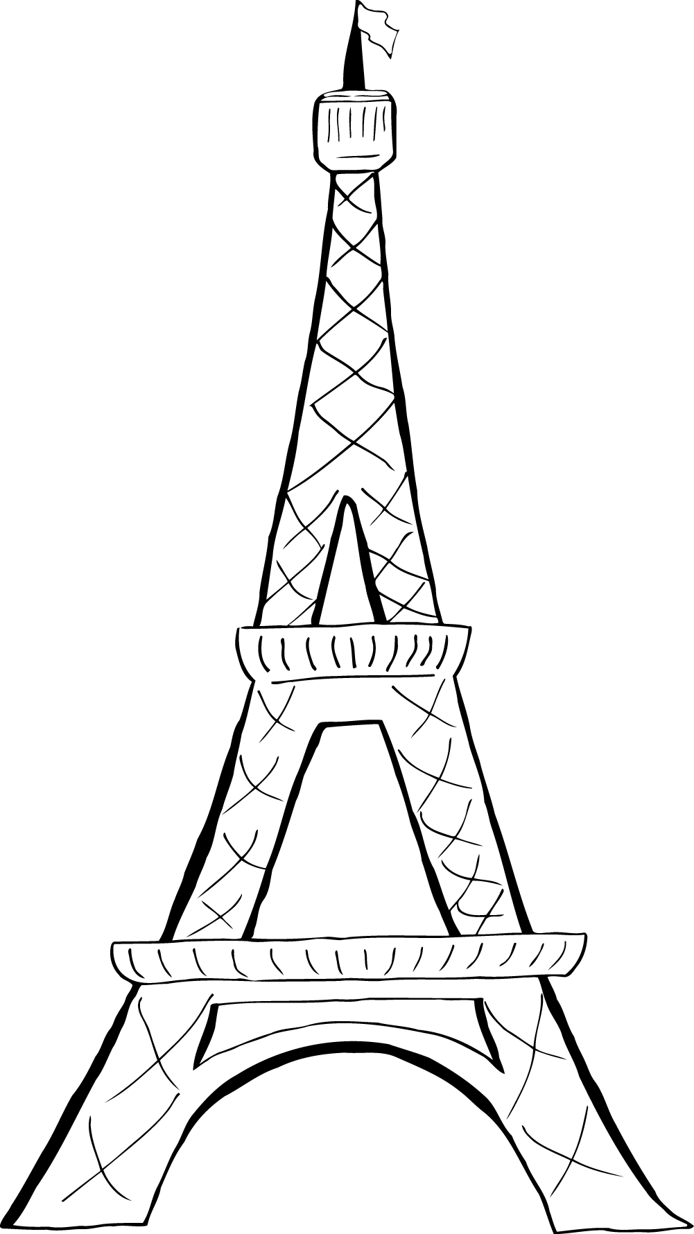 Tower Clipart (1001x1780), Png Download