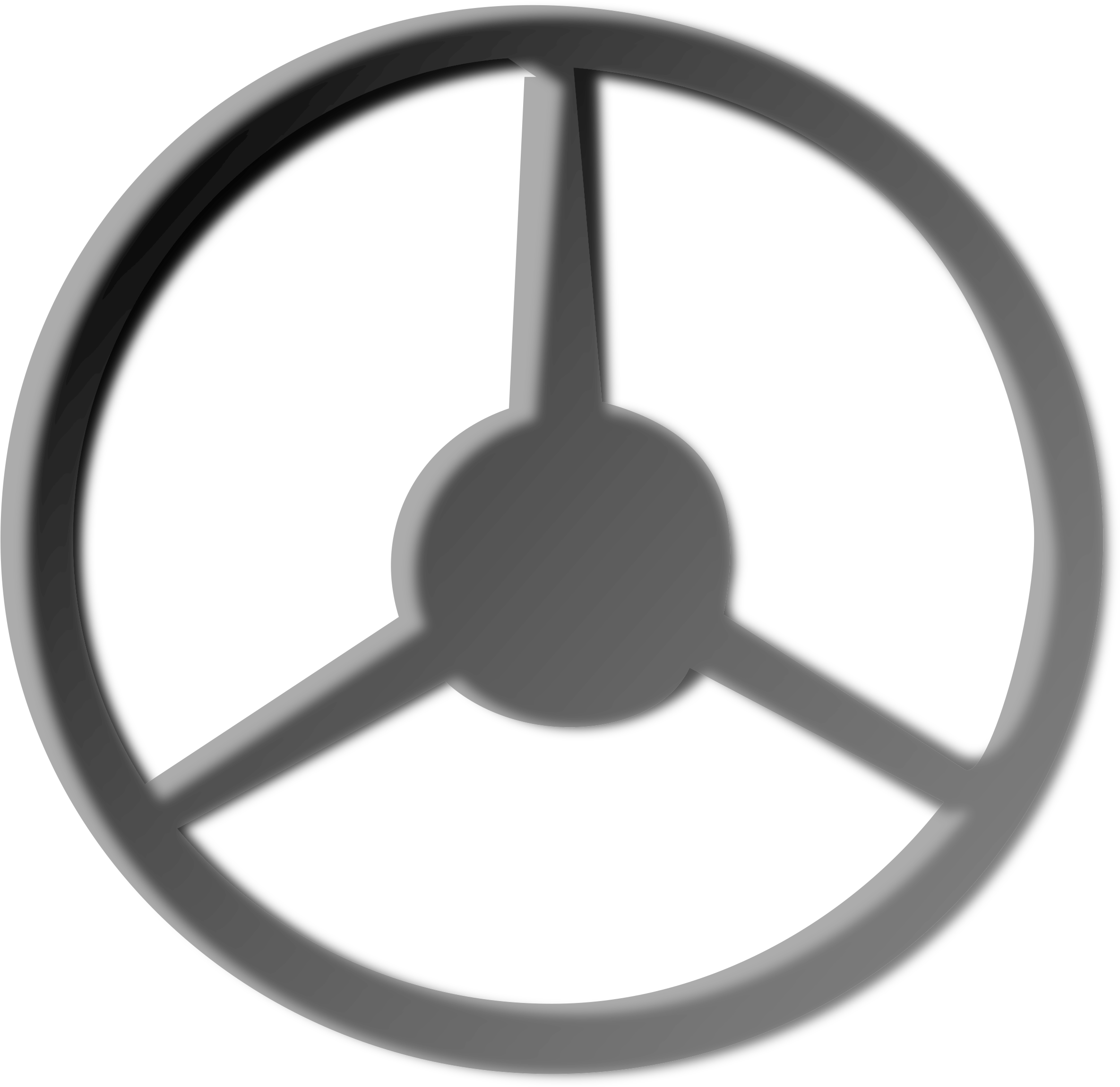 Car Steering Wheel Clipart Svg Royalty Free Clipart - Steering Wheel Clip Art - Png Download (2400x2400), Png Download