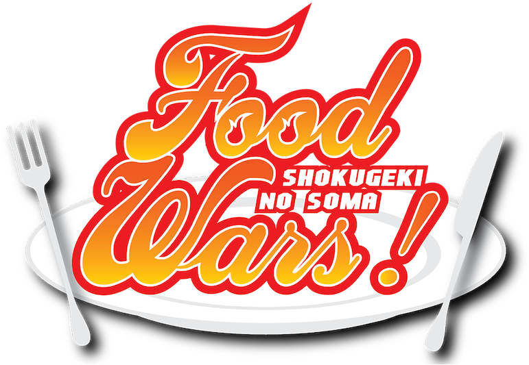 Shokugeki No Soma Title Clipart (1280x544), Png Download