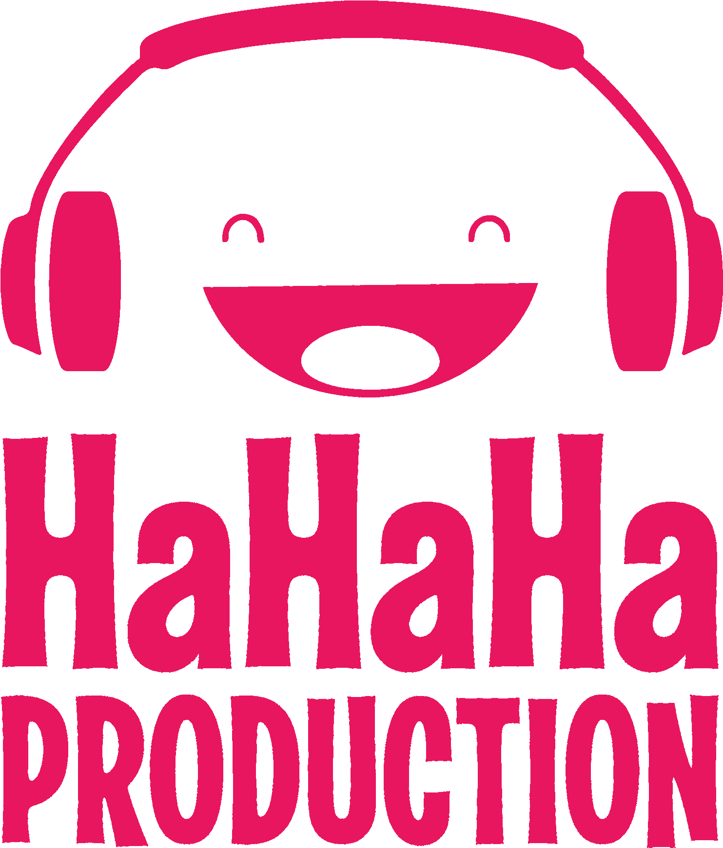 Hahaha Production Logo Clipart (1483x1741), Png Download