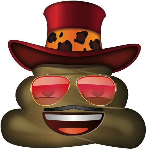 Poop Emoji With Wings Clipart (595x595), Png Download