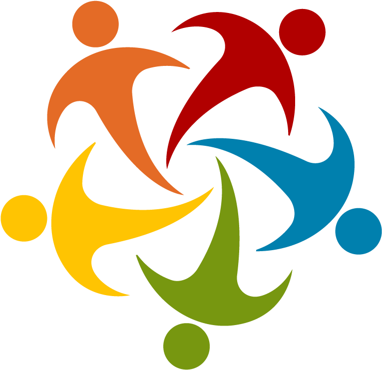 Circle Stick People Black No Border Clip Art At Clkercom - People In A Circle Png Transparent Png (1000x1000), Png Download