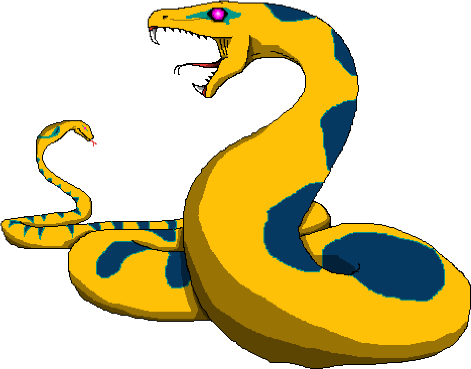 Serpent Clipart (1000x1000), Png Download