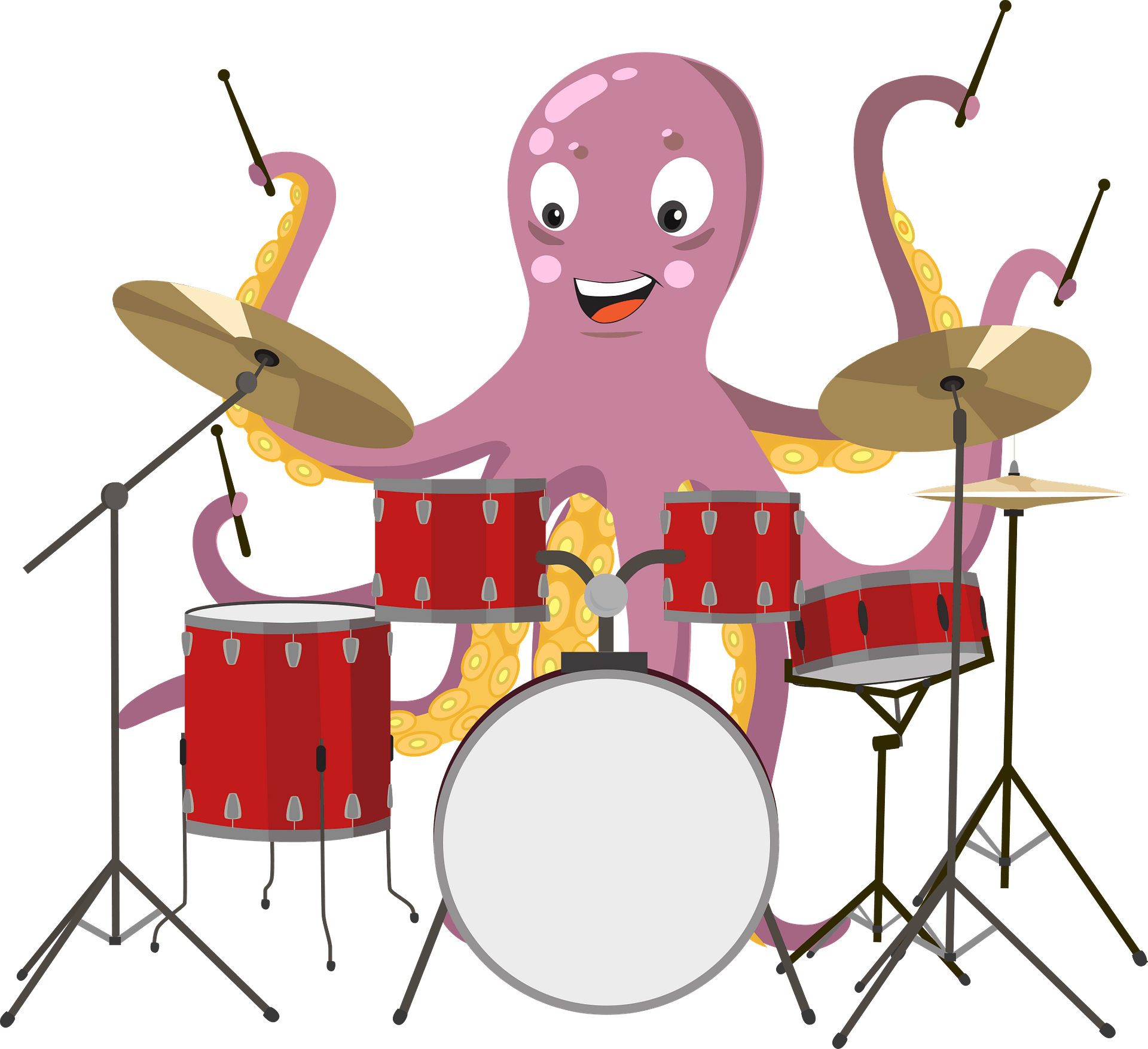 Drummer Clipart (1920x1755), Png Download