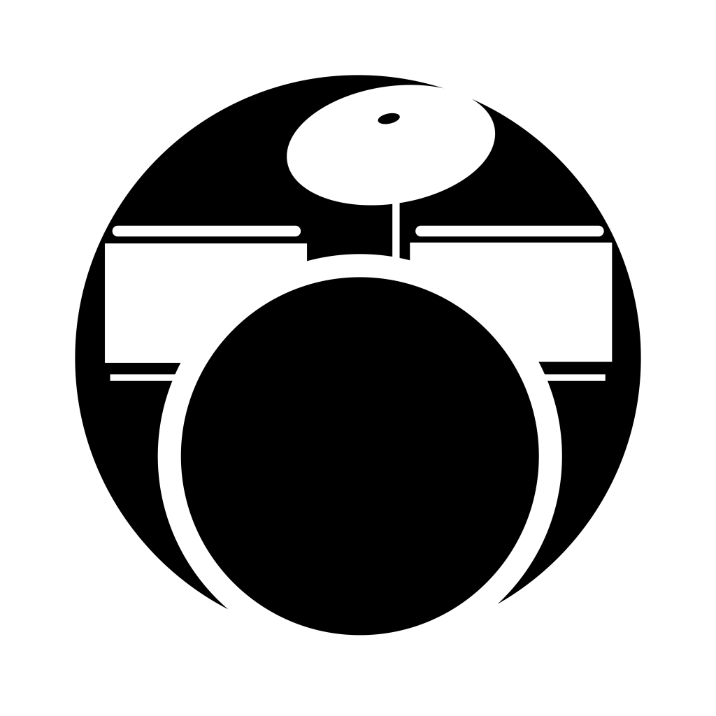 Yobodrumzblog - Rock Band Drum Icon Clipart (1024x1024), Png Download