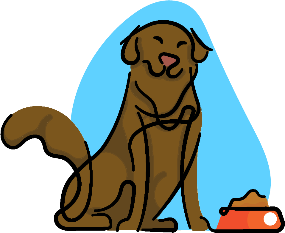 Pet Dog Clipart (1000x1000), Png Download