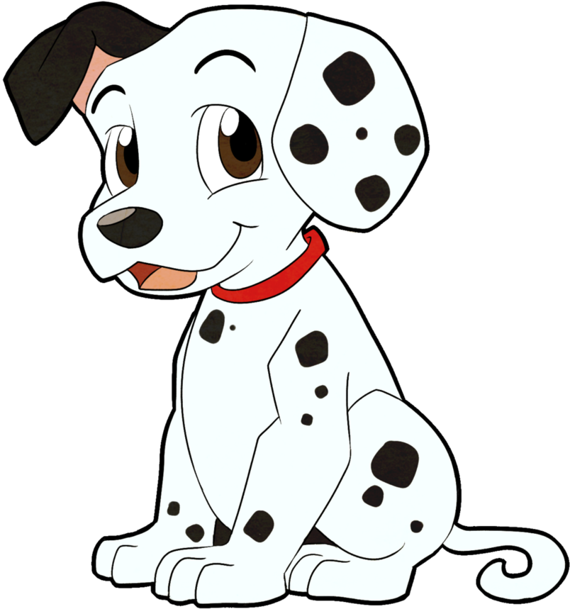 Dalmatian Dog The Hundred And One Dalmatians Perdita - Dalmatian Dog Clipart - Png Download (856x933), Png Download