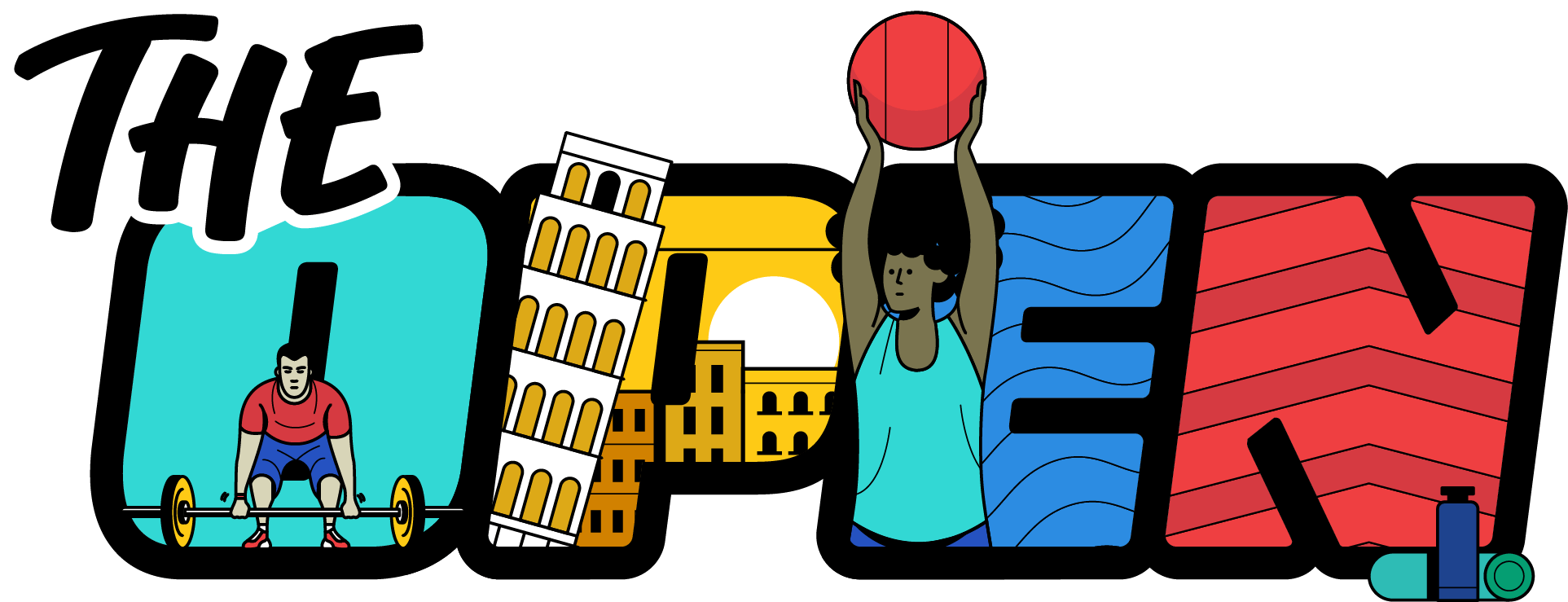 Crossfit The Open 2020 Clipart (2600x1464), Png Download