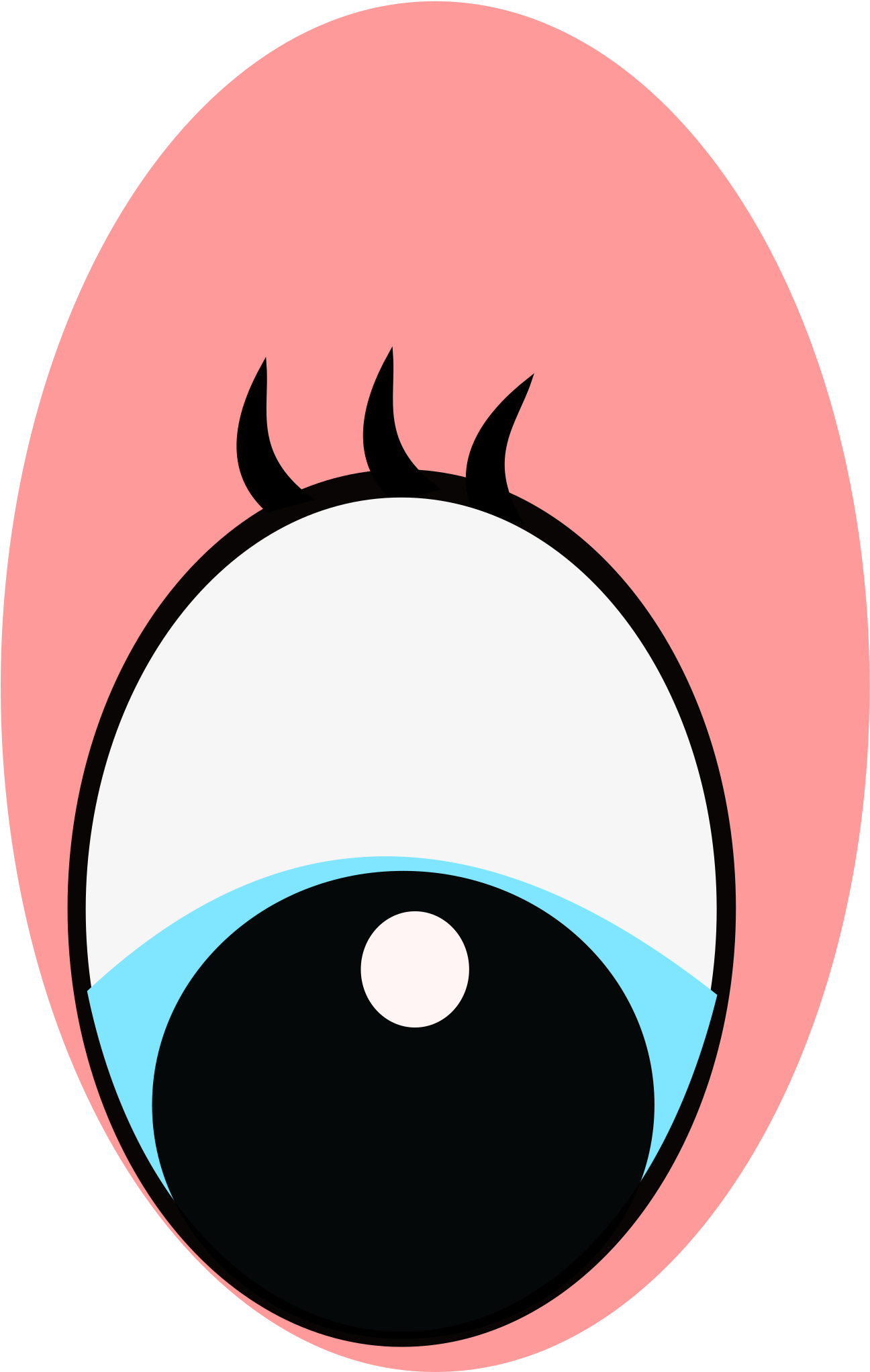 Animated Eye - Eye Cartoon Clipart - Png Download (600x600), Png Download