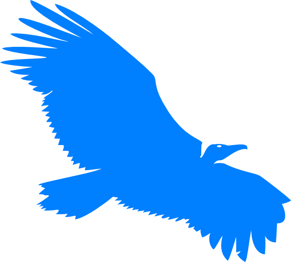 Vulture Silhouette Clipart (600x542), Png Download