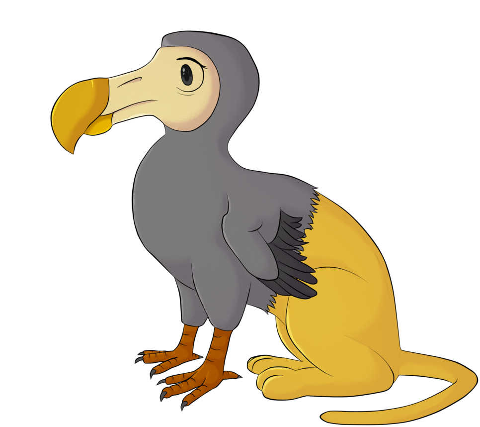 Dodo Bird Gryphon By Camberf Dodo Bird Gryphon By Camberf - Vulture Clipart (966x858), Png Download
