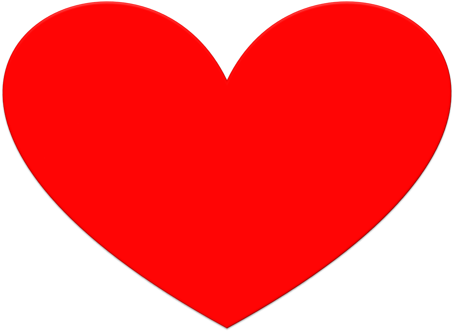 Clip Art Real Love Clipart - Beautiful Heart Picture Download - Png Download (1529x1117), Png Download