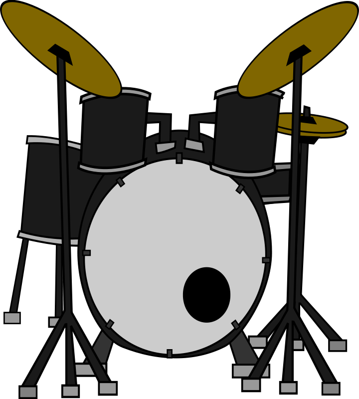 Drums Drummer Clip Art - Drums Clipart - Png Download (720x800), Png Download