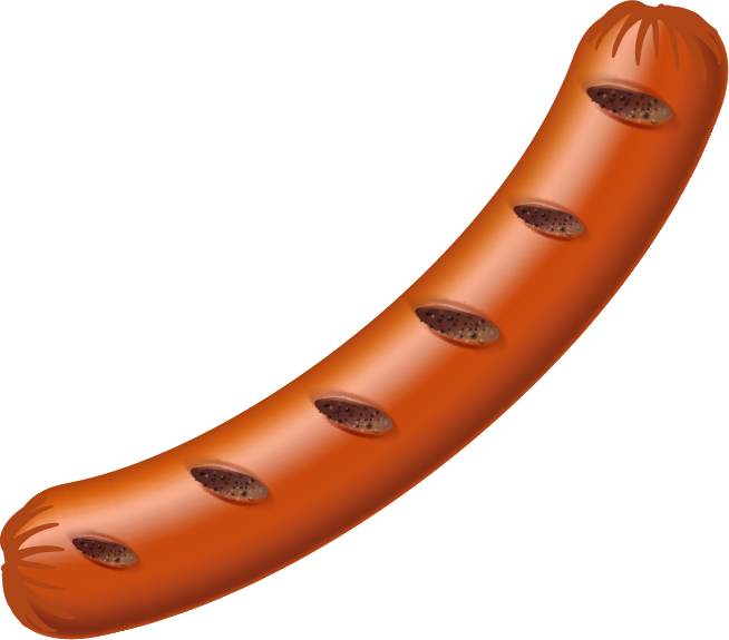 Bockwurst Clipart (654x575), Png Download