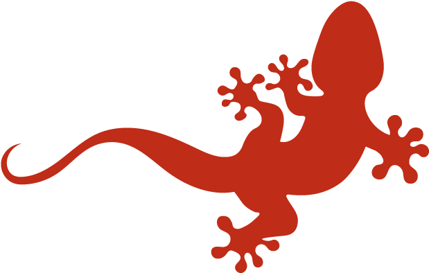 Gecko Tattoo Clipart (842x595), Png Download