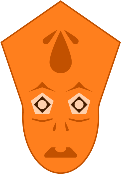 Mystique Mask - Illustration Clipart (600x600), Png Download