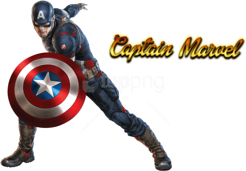 Free Png Download Captain Marvel Clipart Png Photo - Capitão America Png Transparente (802x558), Png Download