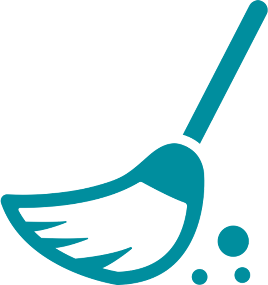 Clean Clipart Broom - Transparent Cleaner Icon Png (1060x1060), Png Download