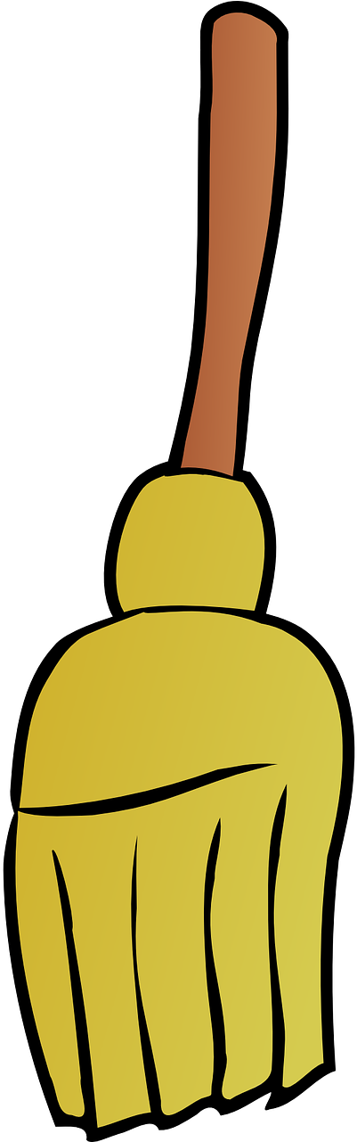 Broom Clean Sweep Free Photo - Snowman Clip Art - Png Download (640x1280), Png Download