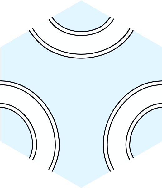 Hexagonal Path / Knot Tile - Sonata 2016 Turbo Fan Assy Clipart (600x600), Png Download