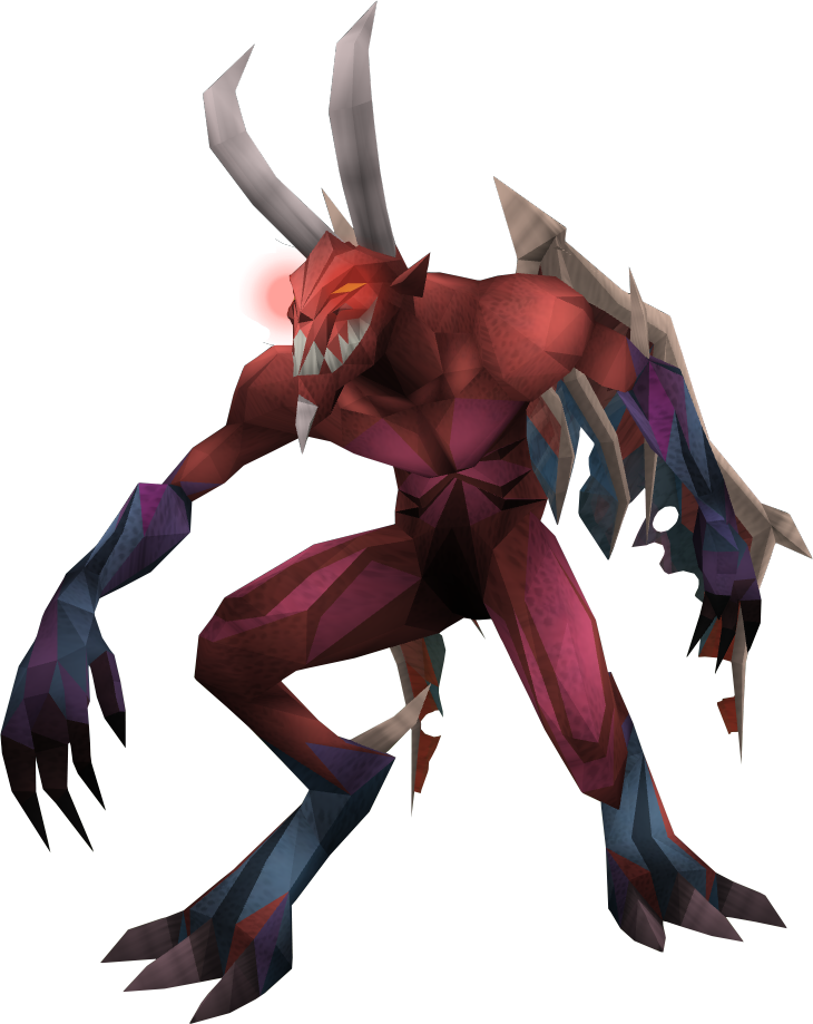 Greater Demon - Runescape Greater Demon Clipart (730x919), Png Download