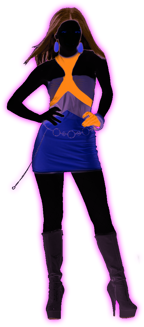 Dance Girl Png Picture Png Icons - Dance Neon Png Clipart (1130x1130), Png Download