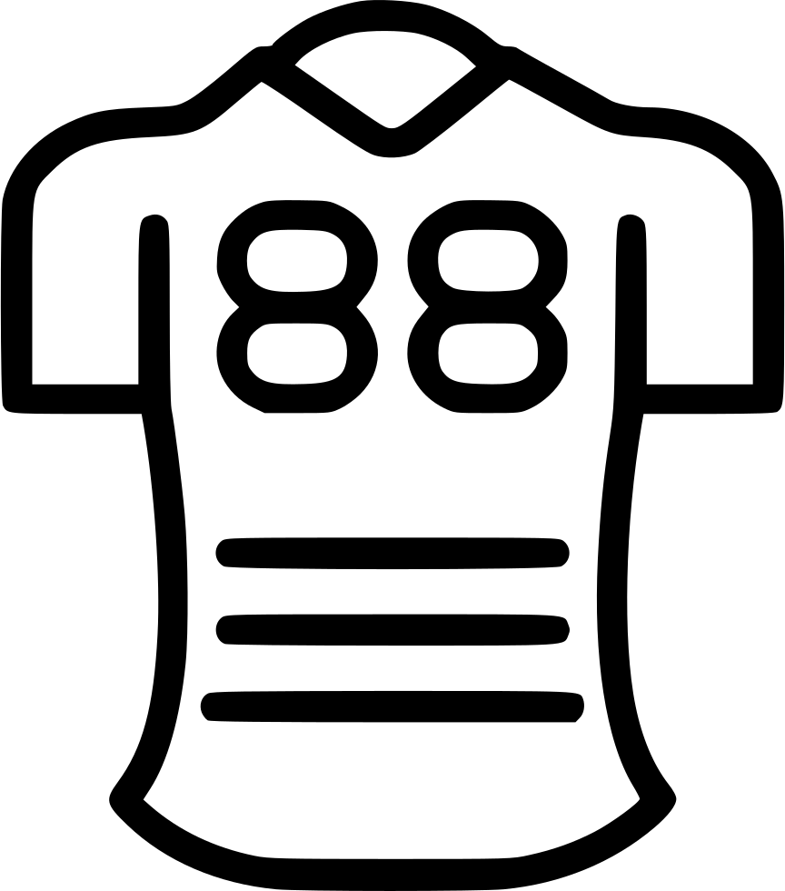 Football Jersey Clipart (864x980), Png Download