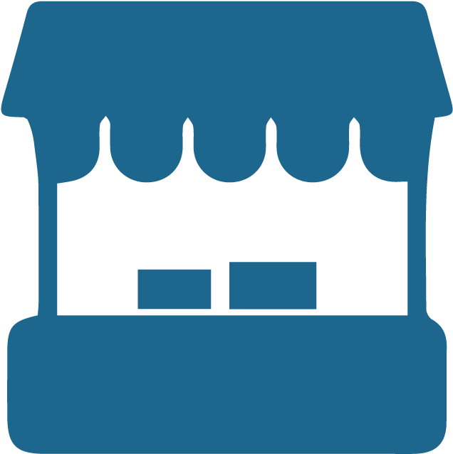 Stalls Vector Clipart (732x709), Png Download