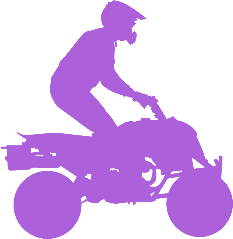 Quad Silhouette Png Clipart (780x800), Png Download